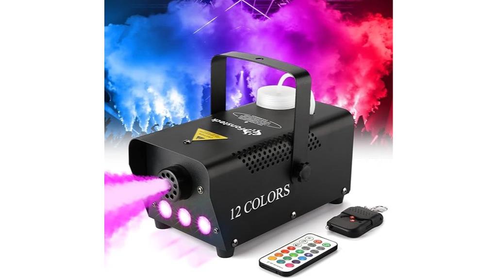 led lit fog machine