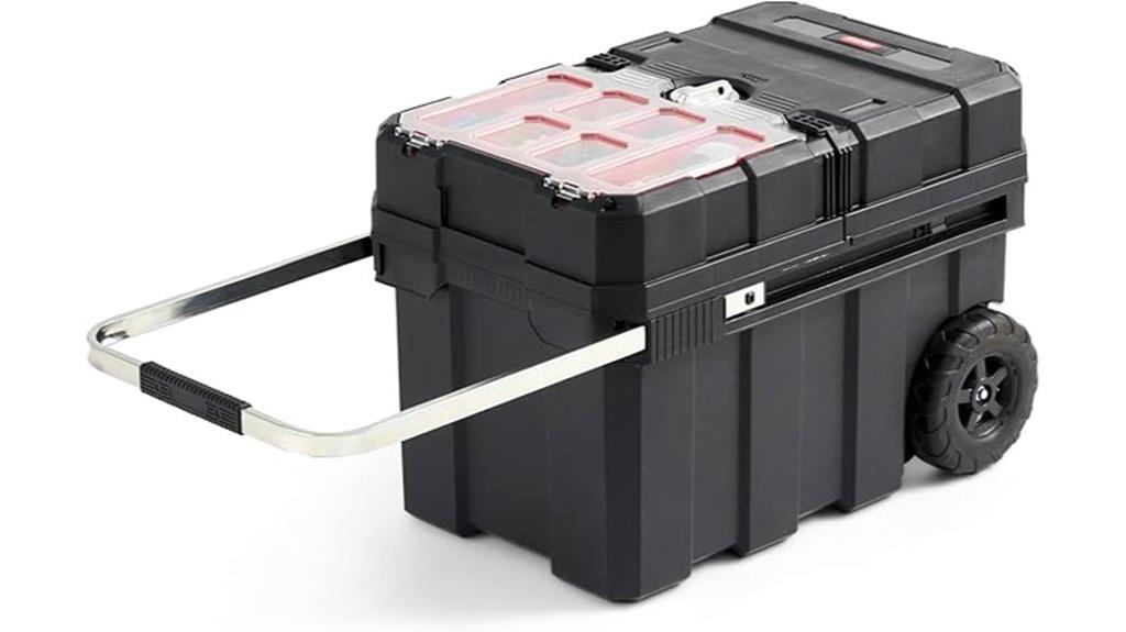 locking resin tool box