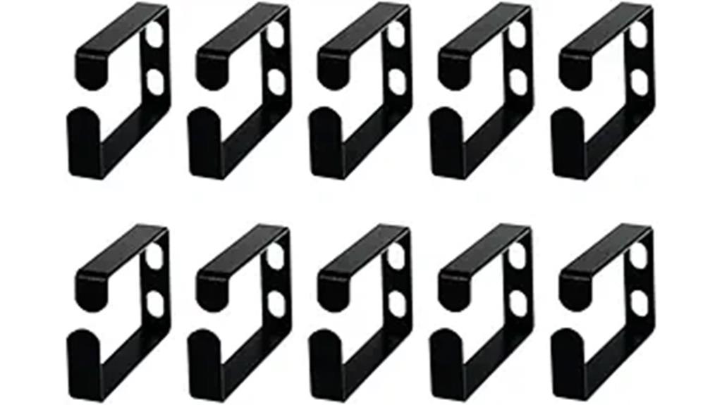 metal cable management rings