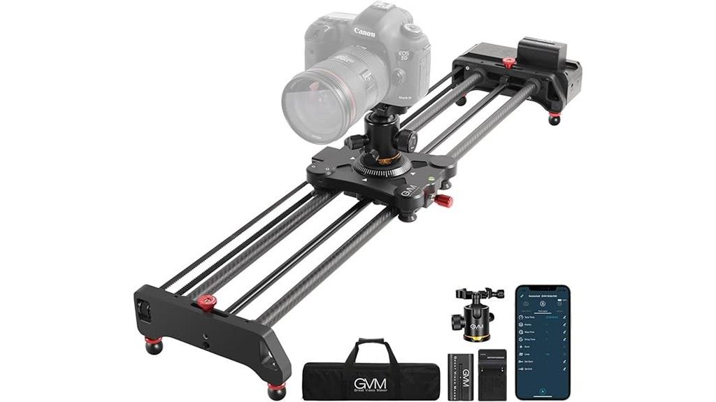 motorized app controlled camera slider