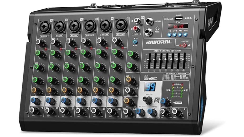multi channel dj mixer