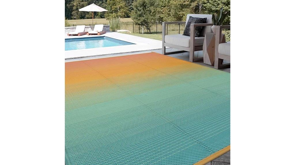 outdoor rv waterproof rug