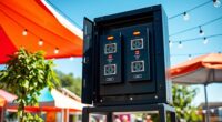 outdoor safety power panels