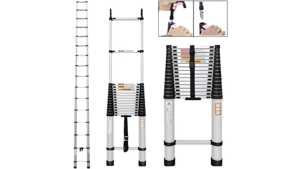 portable 20ft aluminum ladder