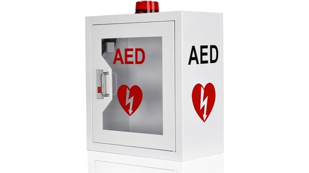 portable aed with alarm
