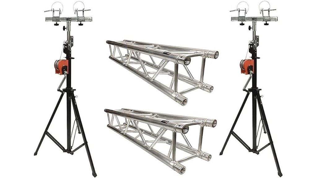 portable aluminum lighting truss