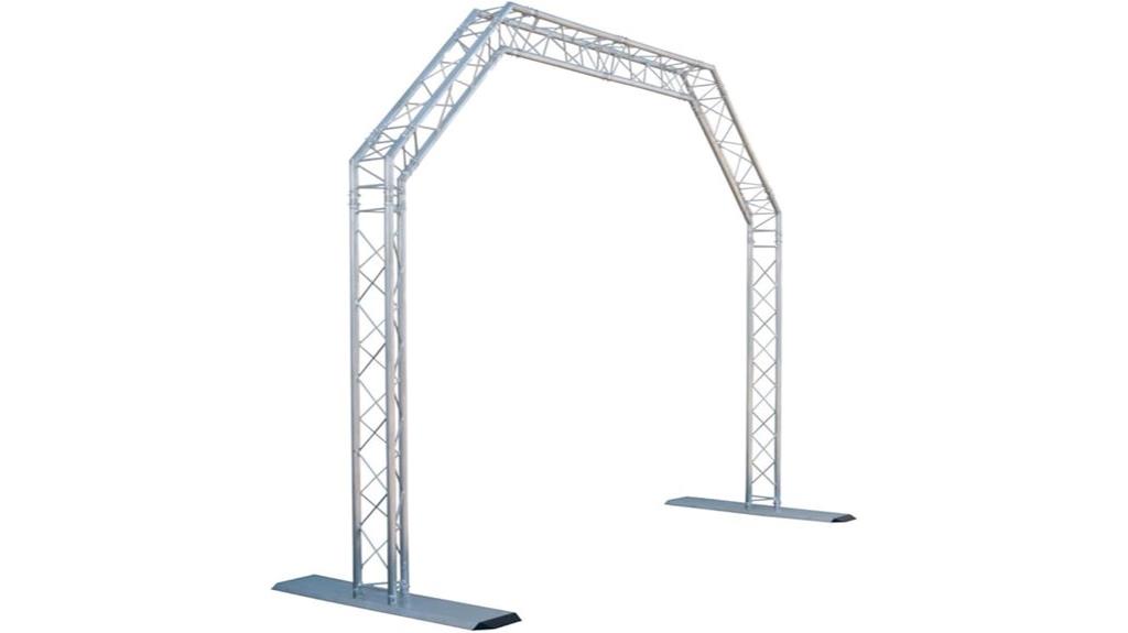 portable arch system dimensions