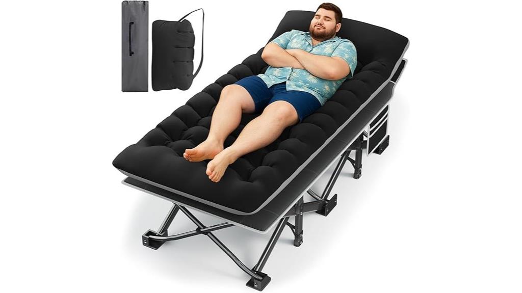 portable camping bed