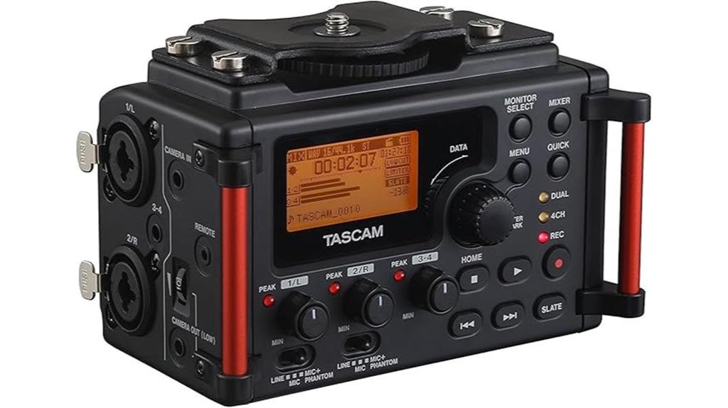portable four channel recorder