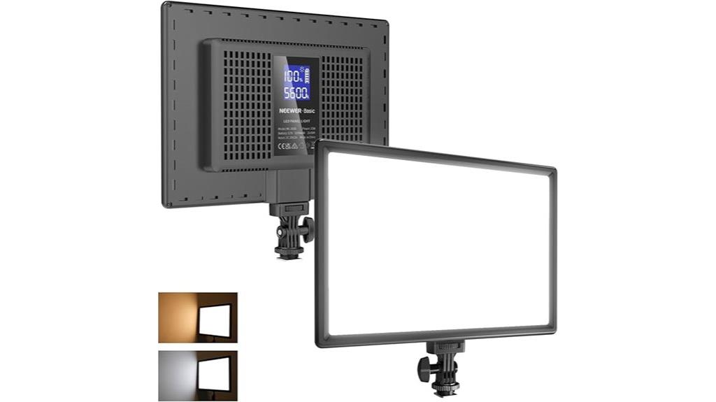 portable led video light