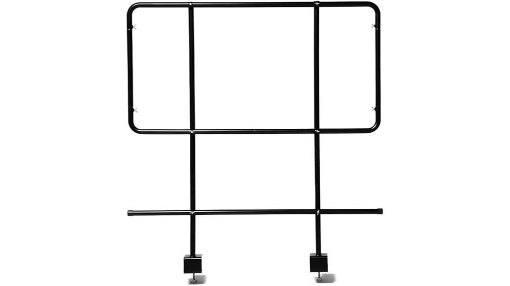 portable metal stage railing