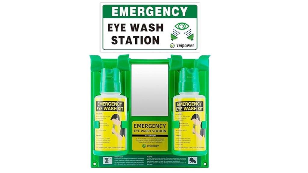 portable osha eyewash station