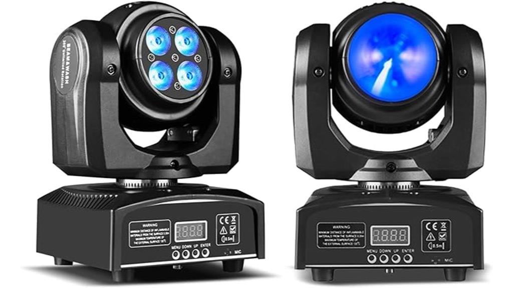 powerful rgbw dj lighting