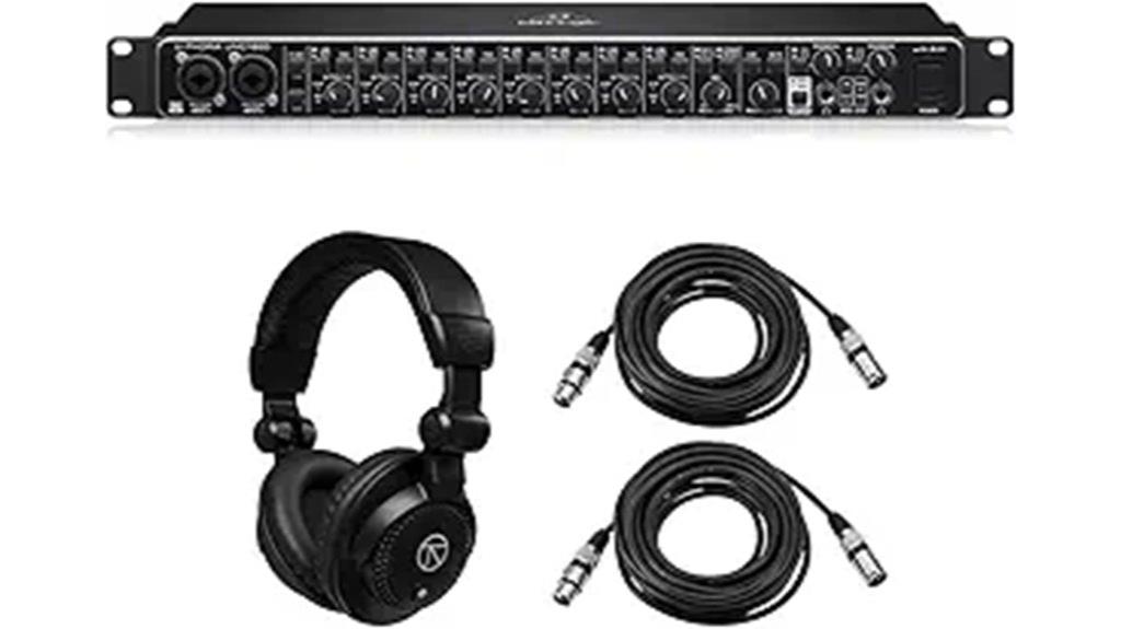 professional audio interface bundle
