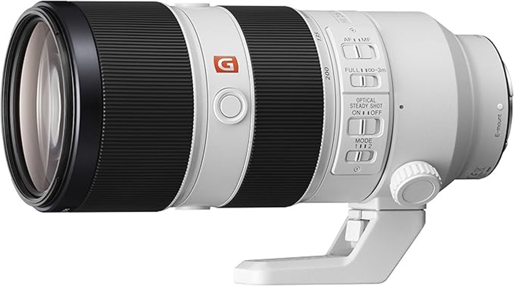 professional telephoto zoom lens