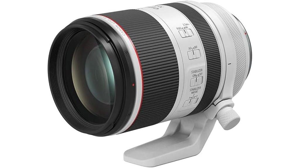 professional telephoto zoom lens