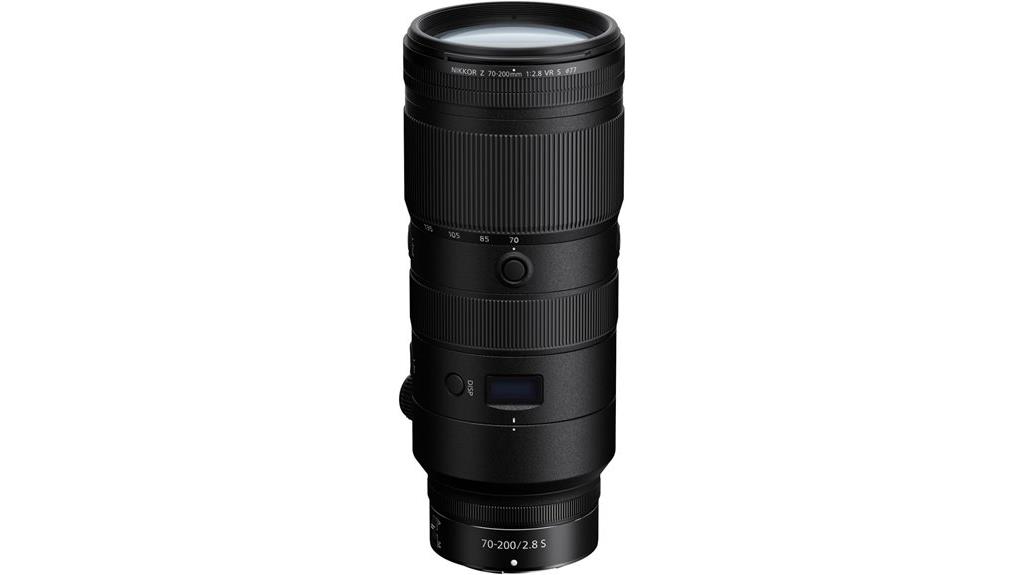 professional telephoto zoom lens