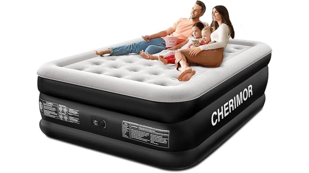 queen sized inflatable bed