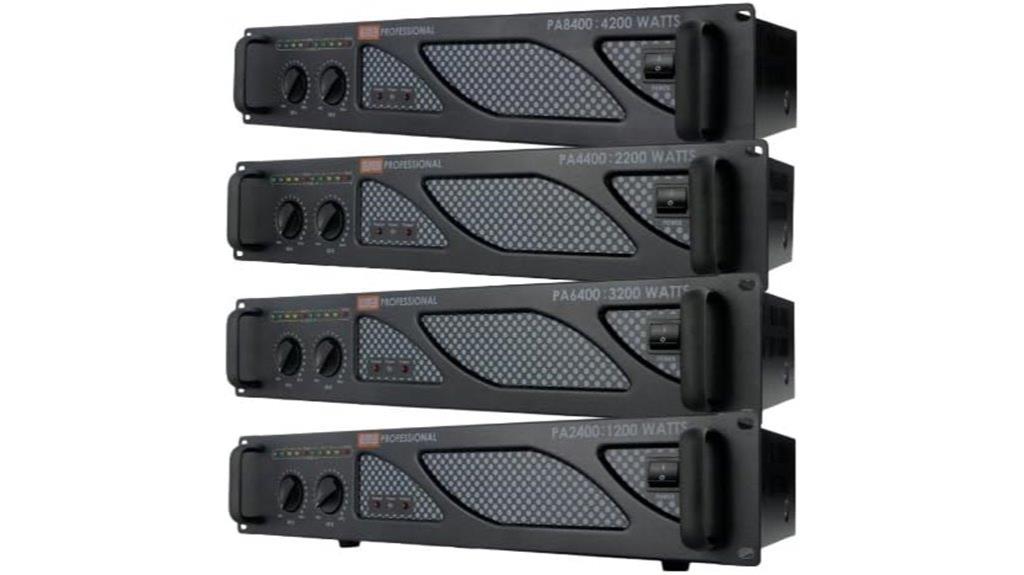 rack mount power amplifier