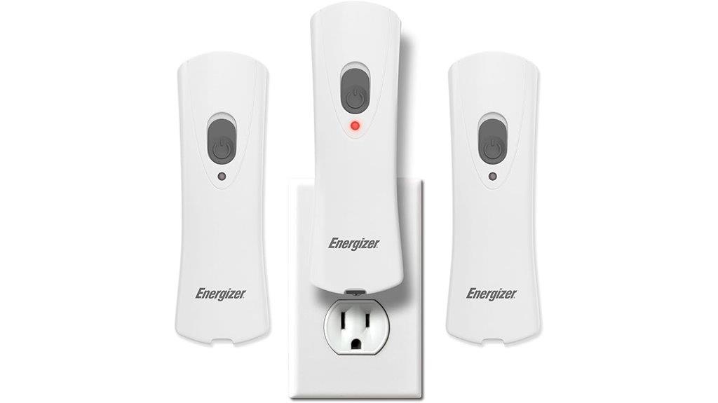 rechargeable flashlights pack three