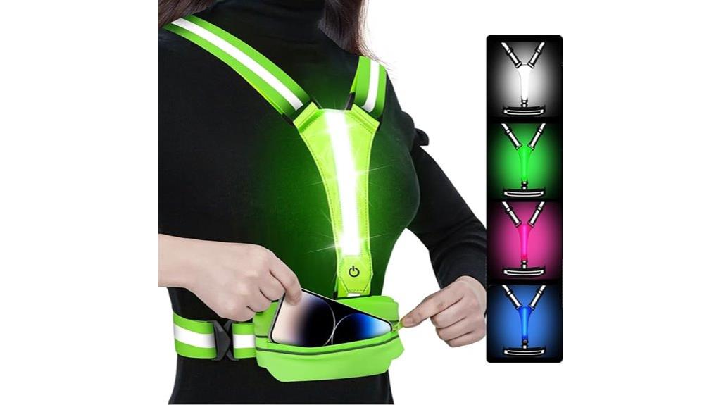 reflective night running vest