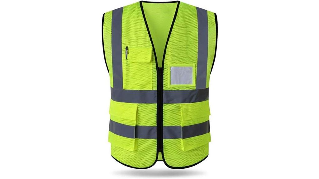 reflective vest with pockets