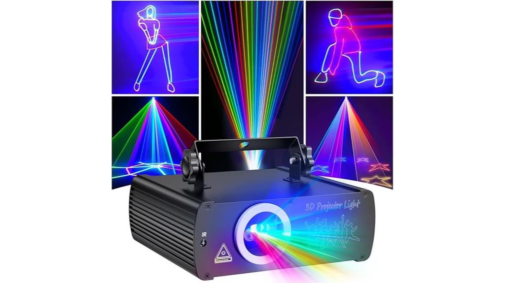 rgb laser stage lighting
