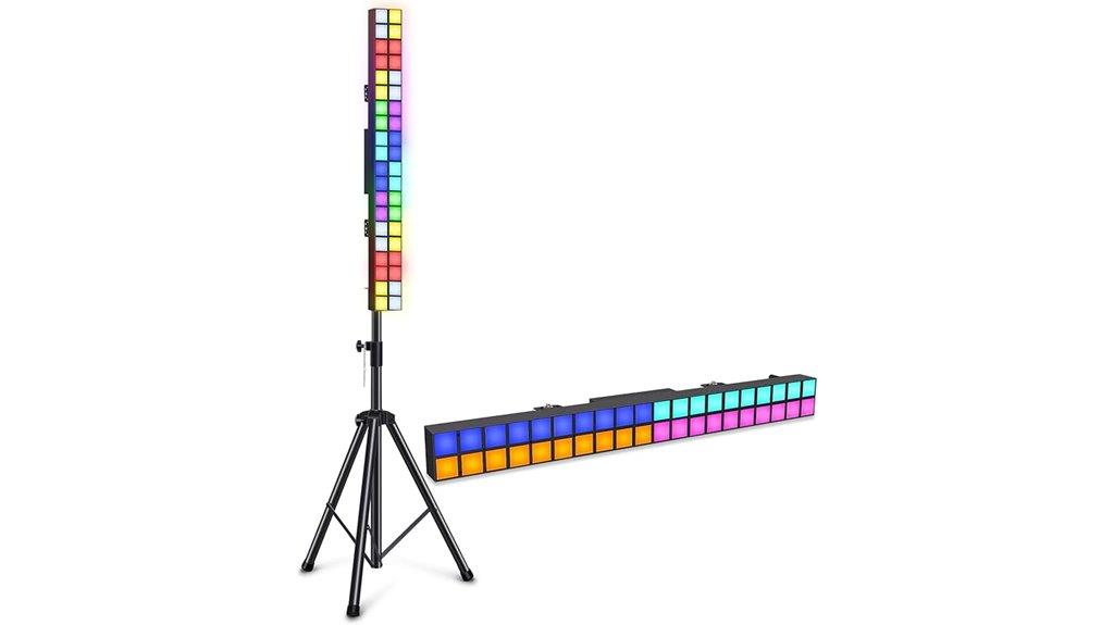 rgb led dmx stage lights