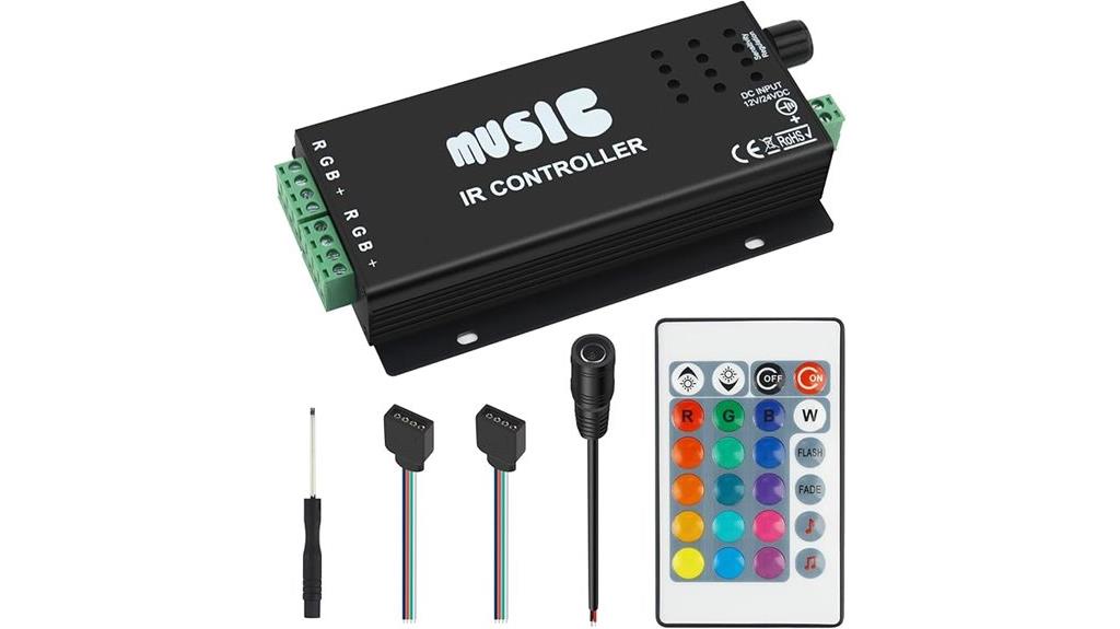 rgb led remote controller