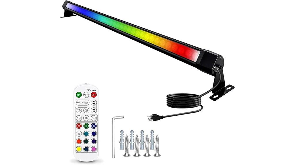 rgb waterproof outdoor light