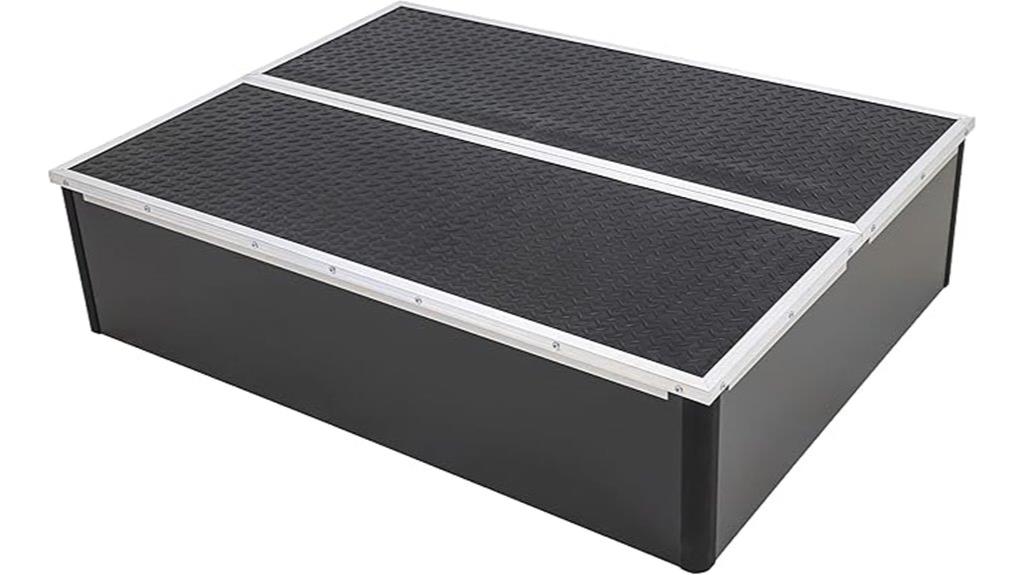 robust folding stage hinge