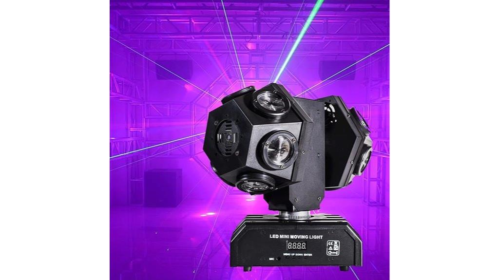 rotating beam dj light