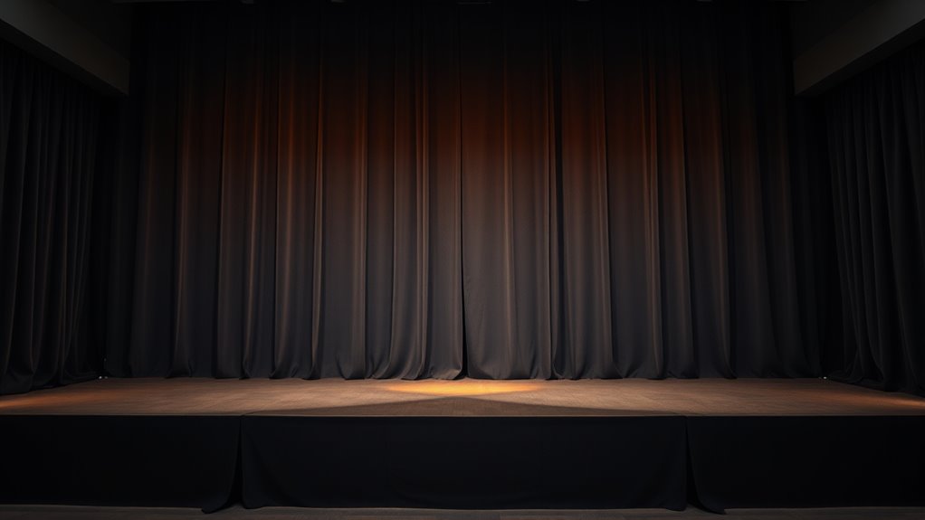 selecting professional stage skirting