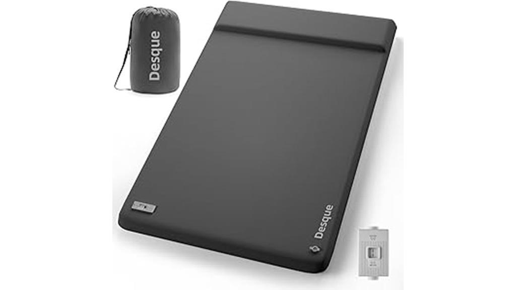 self inflating outdoor sleeping pad