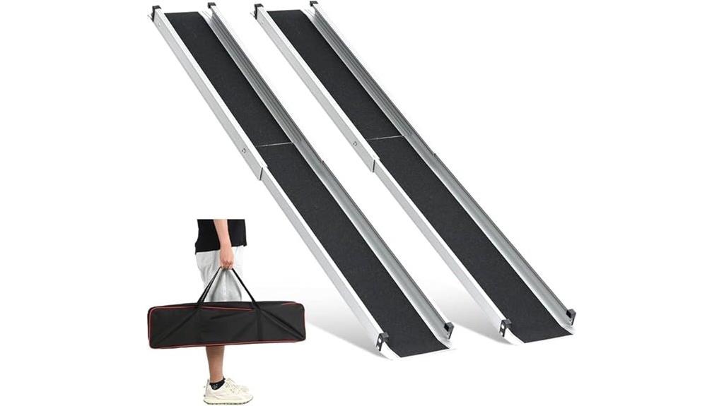 seven foot adjustable ramp