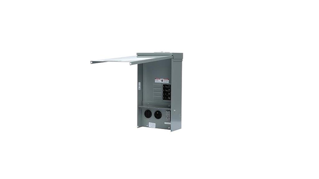 siemens power outlet panel