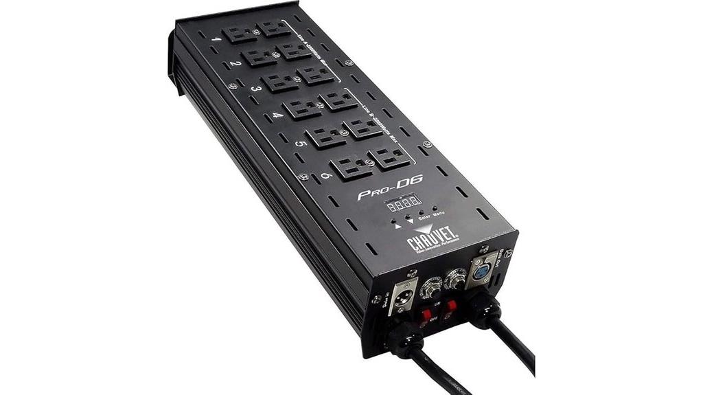 six channel dmx switch