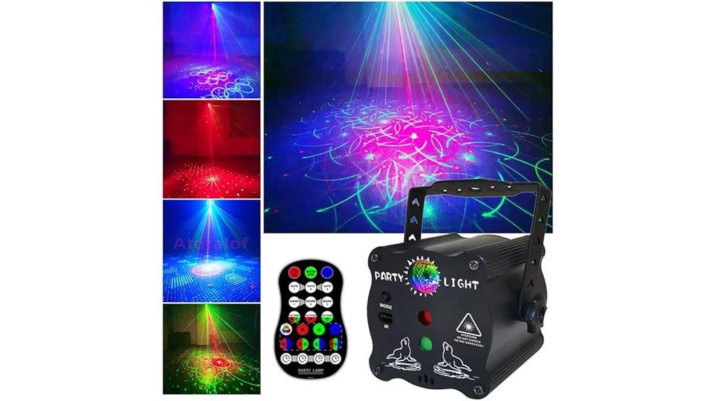 sound activated laser disco