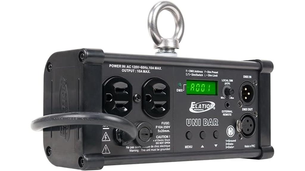 stage lighting dimmer pack