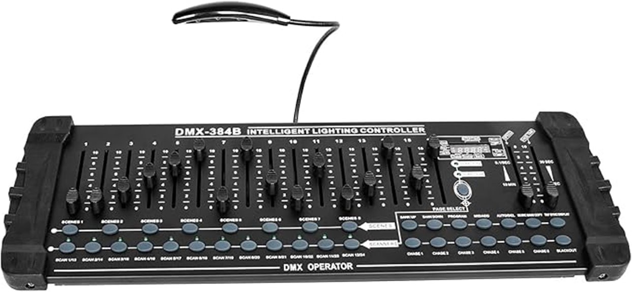 stage lighting dmx controller