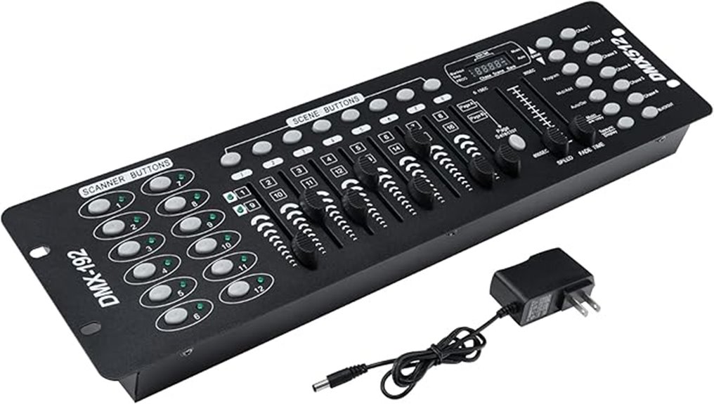 stage lighting dmx controller