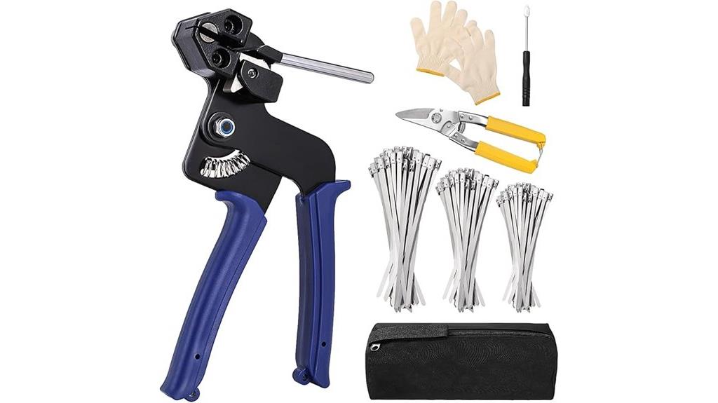 stainless steel tie gun