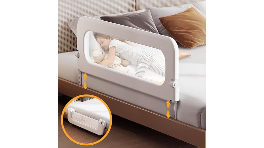 toddler baby bed guard