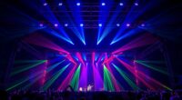 top cob led stage lights