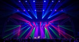 top cob led stage lights