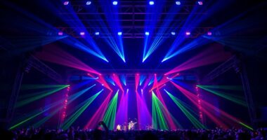 top cob led stage lights
