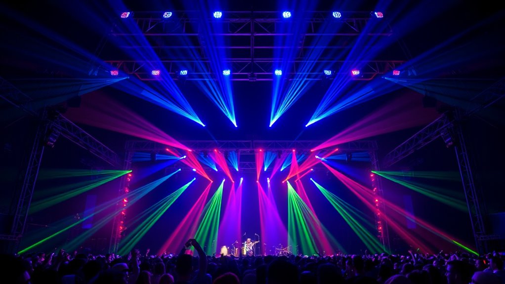 top cob led stage lights