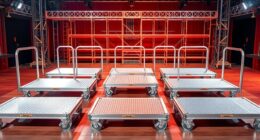 top durable aluminum stages