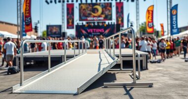 top event stage accessibility solutions