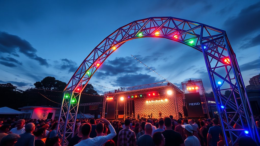 top festival aluminum truss kits